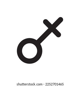 Gender vector icon. Gender sign of men and women. Male and female flat sign design. EPS 10 flat symbol pictogram