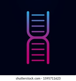 Gene dna nolan icon. Simple thin line, outline vector of sciense icons for ui and ux, website or mobile application