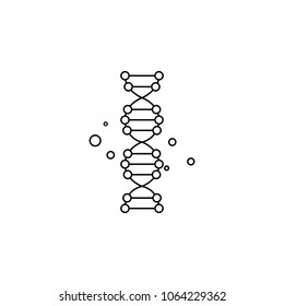 gene icon. Element of nano technology icon. Premium quality graphic design icon. Signs and symbols collection icon for websites, web design, mobile app on white background