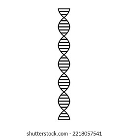 gene icon on white background