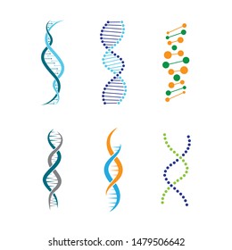 Gene symbol vector icon illustration