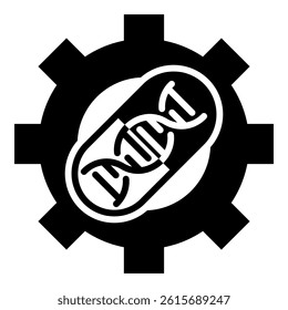 Gene Theraphy Icon Element For Design
