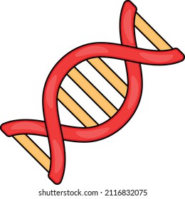Gene Vector color Icon Design, Organ System Symbol, Human Anatomy Sign, Human Body Parts Stock illustration, Human DNA Concept, 