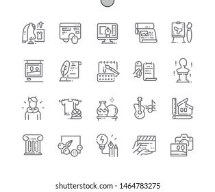 General Arts Well-crafted Pixel Perfect Vector Thin Line Icons 30 2x Grid for Web Graphics and Apps. Simple Minimal Pictogram