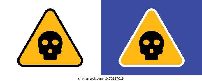 General danger alert advising heightened awareness due to hazardous conditions