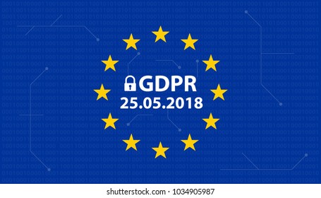 General Data Protection Regulation (GDPR)  German Mutation: Datenschutz Grundverordnung (DSGVO) - Bits And Circuit Diagram