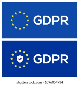 General Data Protection Regulation (GDPR) Concept Illustration 