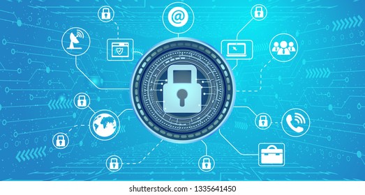 General Data Protection Regulation (GDPR) Concept.