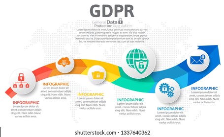 General Data Protection Regulation (GDPR) Concept.