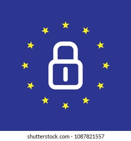 General Data Protection Regulation vector