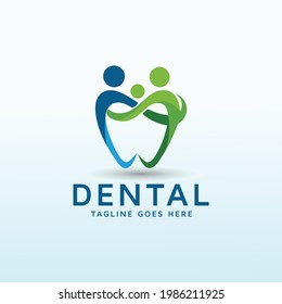 General dental logo download vector file