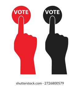 Icono de elección general Arte vectorial Ilustración