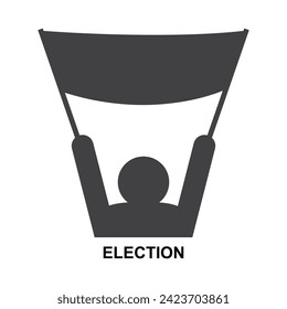 general election icon vector illustration design