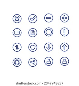 general icon computer or mobile phone. vector icon illustration