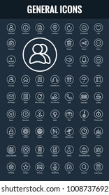General icons set