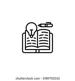 General Knowledge icon in vector. Logotype