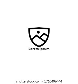general logo
simple logo in the shape of a mountain