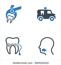 General And Preventive Dentistry Icon Set-2