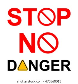 General prohibition, forbidden sign. Vector illustration. Empty template red circle isolated on white. Can be used for your banner, information sticker design