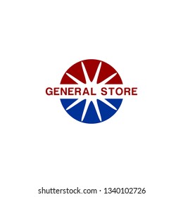general store accounting logo vector