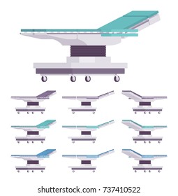 Surgeon Positioning Lights In Operating Room Images Stock