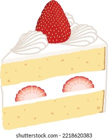 A general term for cakes and biscuits that combine sponge cake with sauce. It started with sweets with strawberries and cream