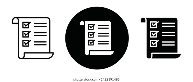 General Terms outline icon collection or set. General Terms Thin vector line art