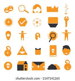 General vector icons set