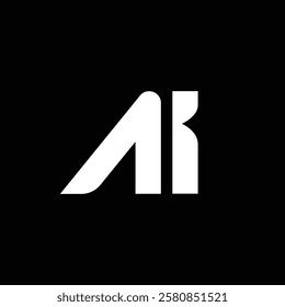 Generate AI, Artificial Intelligence Logo. Ai logo Concept. Vector symbol (AI). Abstract letter Ai logo. This logo icon incorporate with abstract shape in the creative way. It look like letter A and I