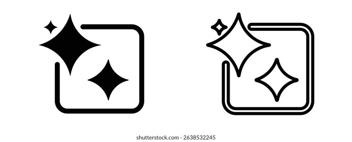 Generate AI  Artificial Intelligence Logo. Ai logo Concept. Ai thin line logo.