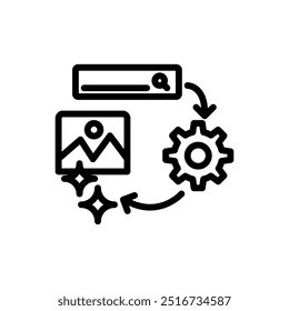generate Icon or logo design isolated sign symbol vector illustration. A collection of high quality black line style vector icons