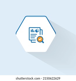 Generates insights workflow icon vector design