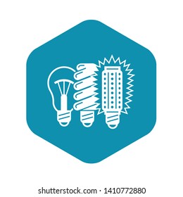 Generation bulb progress icon. Simple illustration of generation bulb progress vector icon for web design isolated on white background