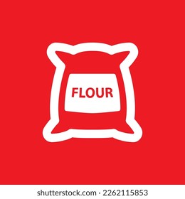 A generation of flour icons, commonly used graphic resources, vector illustrations.