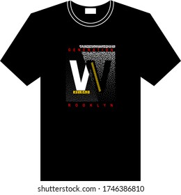 generation reload vector  Brooklyn graphic text typography t-shirt design new apparel art template fashion print concept wear 