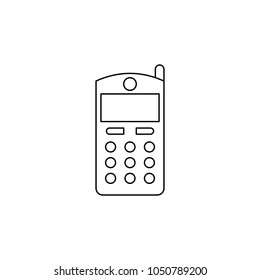 generation of small phones icon. Element of generation icon for mobile concept and web apps. Thin line  icon for website design and development, app development. Premium icon on white background