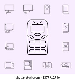 generation without antenna phones icon. Generation icons universal set for web and mobile