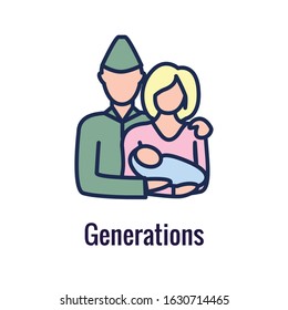 Generational And Retirement Icon Set Showing Considerations For Retirement