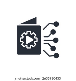 icono generativo de ai. Vector. Trazo editable. signo de estilo lineal para uso Diseño web, logotipo. Ilustración de símbolo.