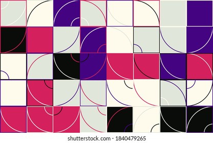 Generative design artwork graphics of bizarre computer vector generated shapes and abstract geometric design elements, useful for web background, poster fine arts, front page covers and digital prints