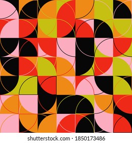 Generative design artwork graphics of bizarre computer vector generated shapes and abstract geometric design elements, useful for web background, poster fine arts, front page covers and digital prints