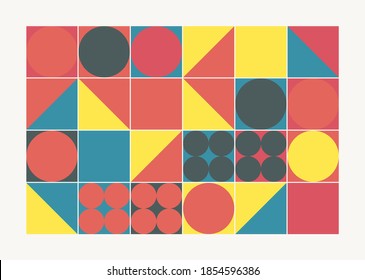 Generative design artwork graphics of bizarre computer vector generated shapes and abstract geometric design elements, useful for web background, poster fine arts, front page covers and digital prints