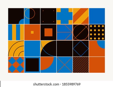 Generative design artwork graphics of bizarre computer vector generated shapes and abstract geometric design elements, useful for web background, poster fine arts, front page covers and digital prints