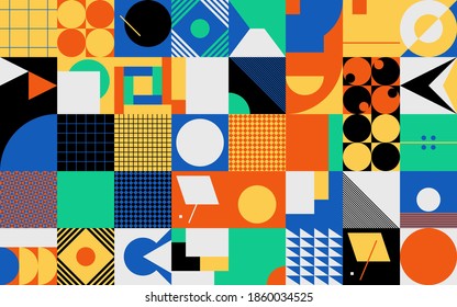 Generative design artwork graphics of bizarre computer vector generated shapes and abstract geometric design elements, useful for web background, poster fine arts, front page covers and digital prints