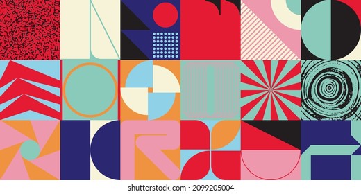 Generative design artwork graphics of bizarre computer vector generated shapes and abstract geometric design elements, useful for web background, poster fine arts, front page covers and digital prints