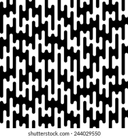 Generative monochrome pattern