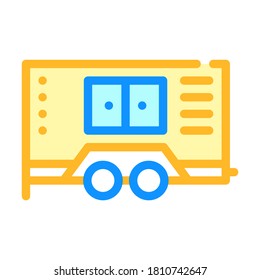 generator building equipment color icon vector. generator building equipment sign. isolated symbol illustration