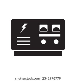 generator icon logo vector design template