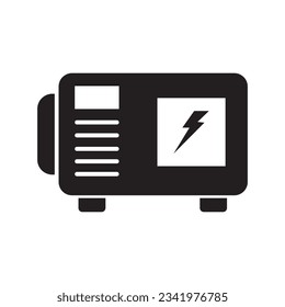 generator icon logo vector design template