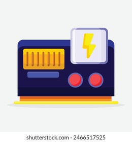 Generator icon. Subtable to place on industry, construction, etc.